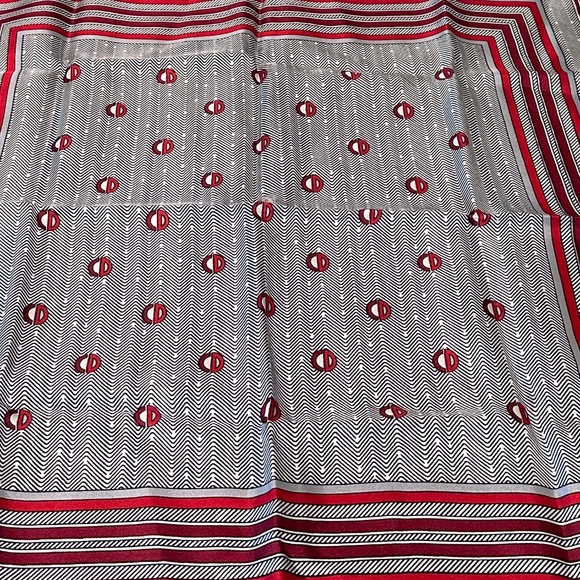 Christian Dior Vintage Silk Scarf - Picture 3 of 5